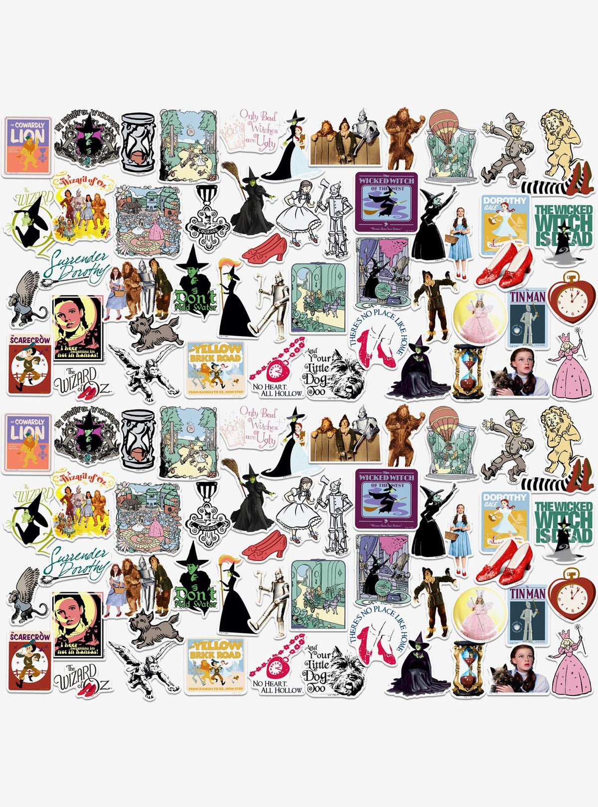 Pack de stickers El Mago de Oz