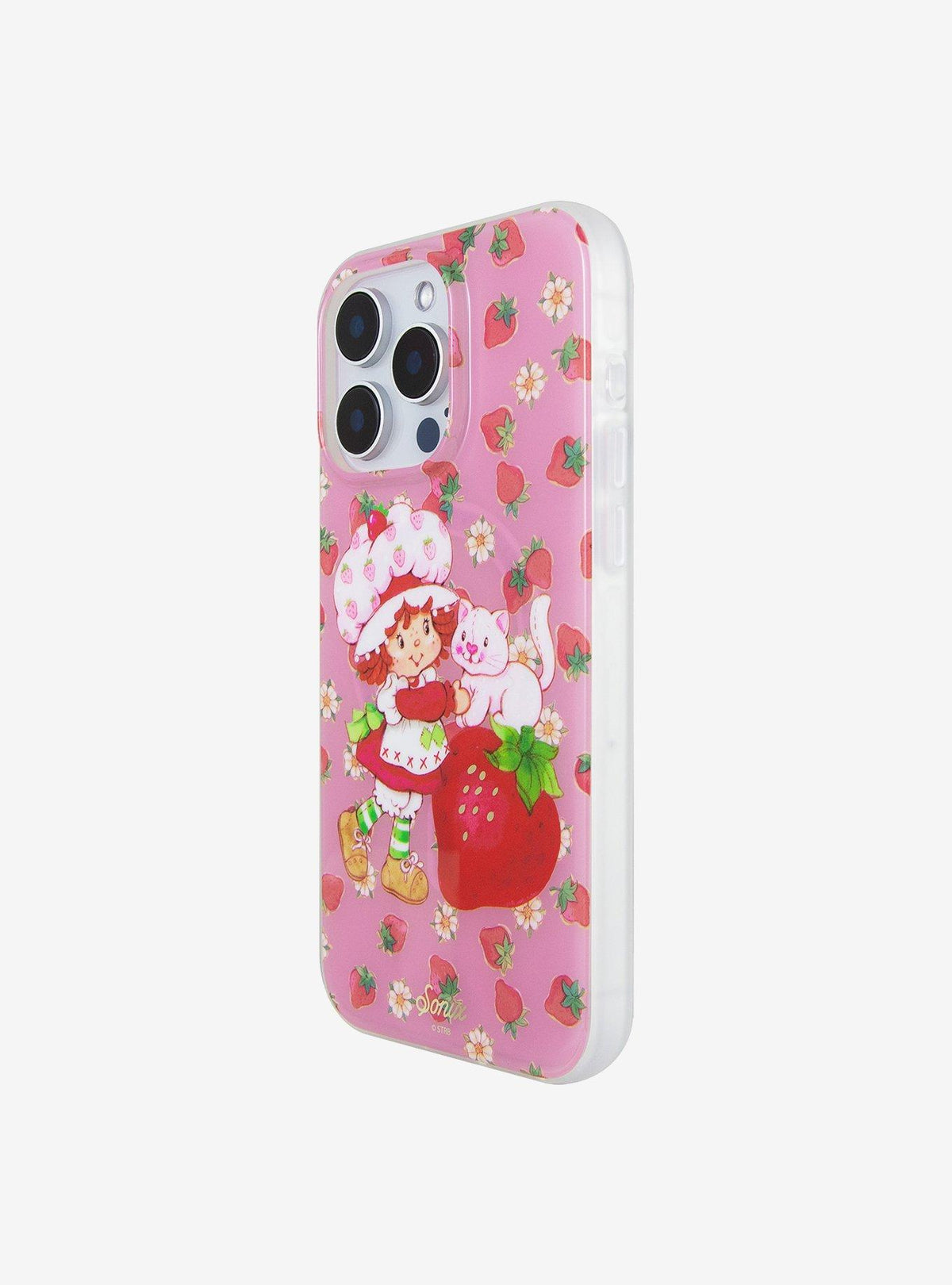 Funda para iPhone 16 Pro Max Strawberry Shortcake Vintage