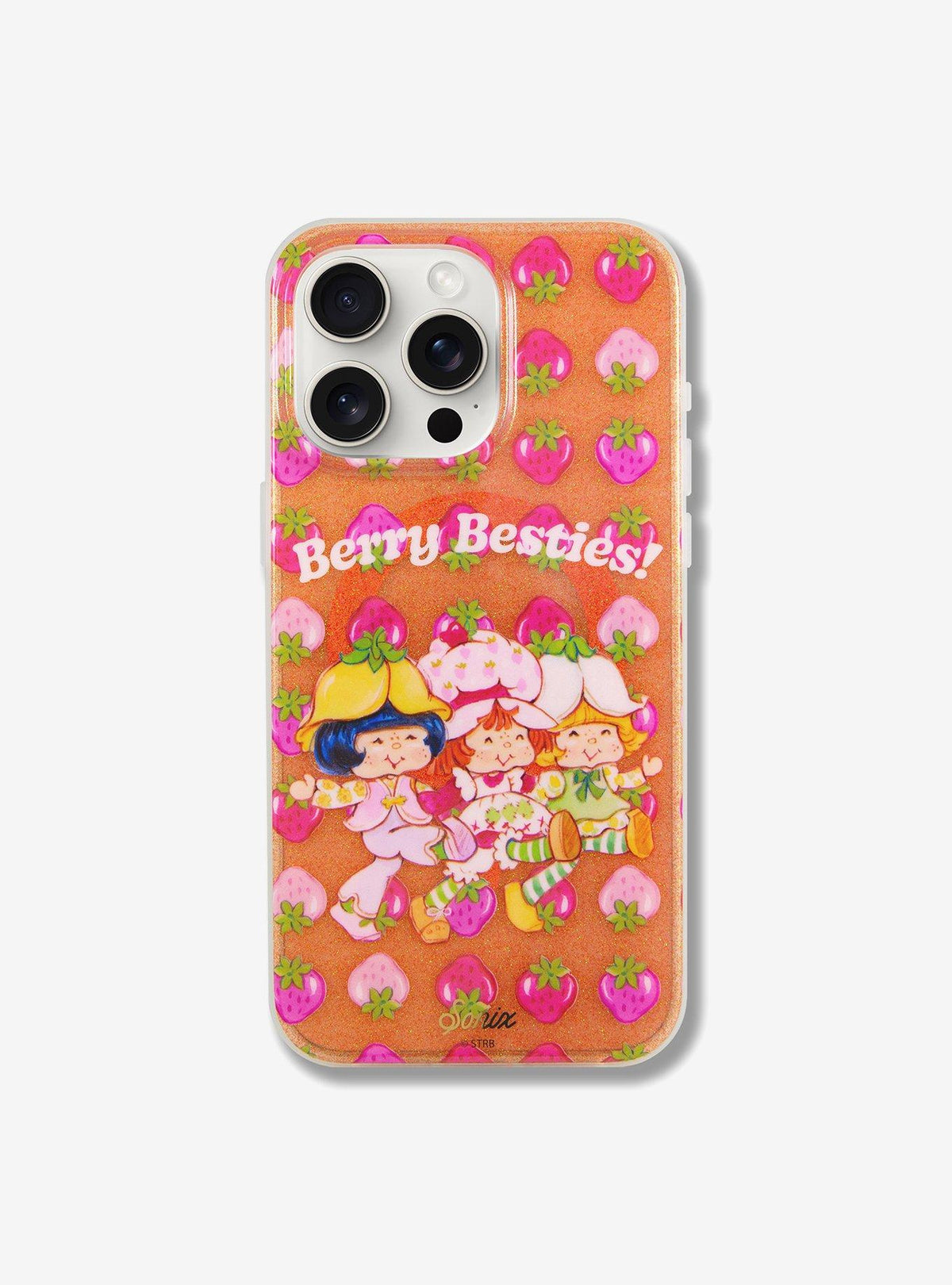 Funda para iPhone 15 Pro Max Strawberry Shortcake
