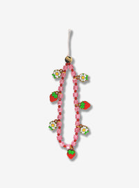 Charm de muñeca para celular Strawberry Shortcake