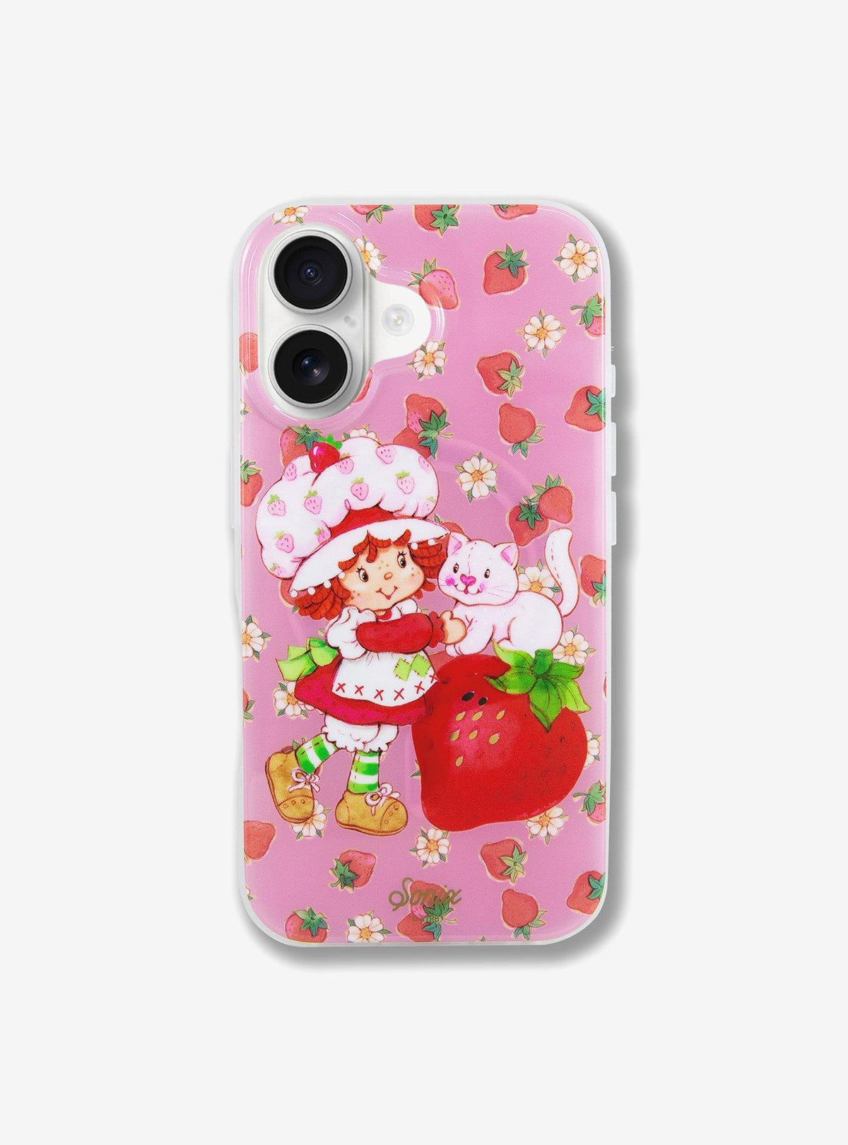 Carcasa para iPhone 16 Strawberry Shortcake Vintage