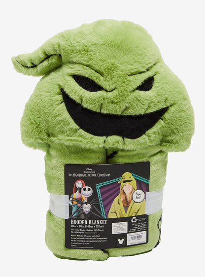 Manta con capucha de peluche de Oogie Boogie