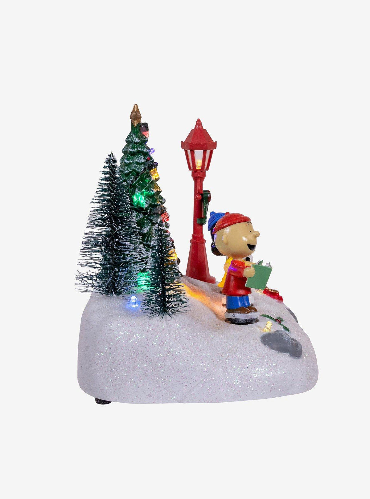 Figura musical e iluminada de Peanuts