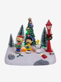 Figura musical e iluminada de Peanuts