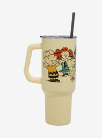 Vaso Peanuts clásico con bombilla y asa, 1,18 L