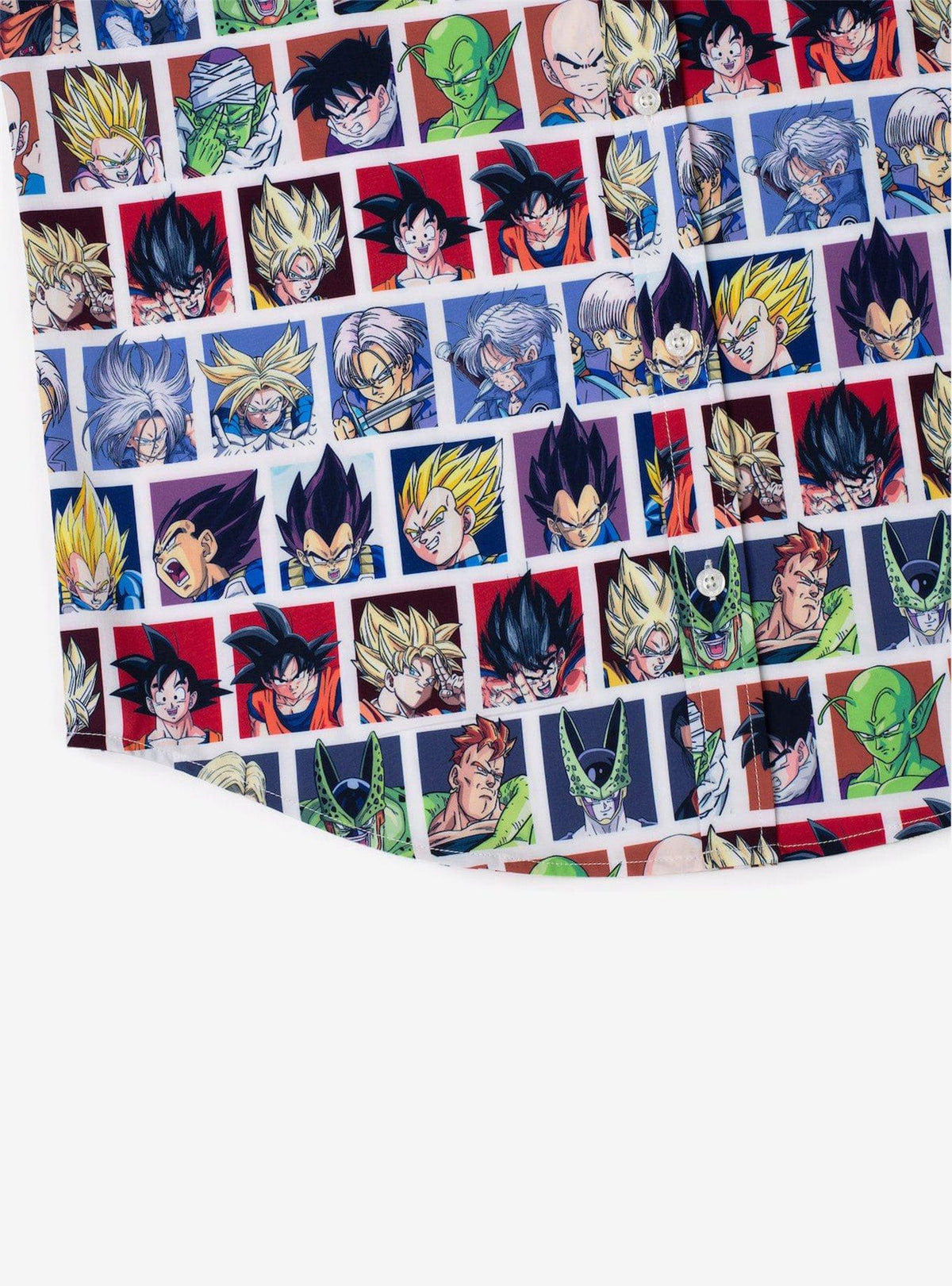 Camisa Dragon Ball Z: Héroes y enemigos