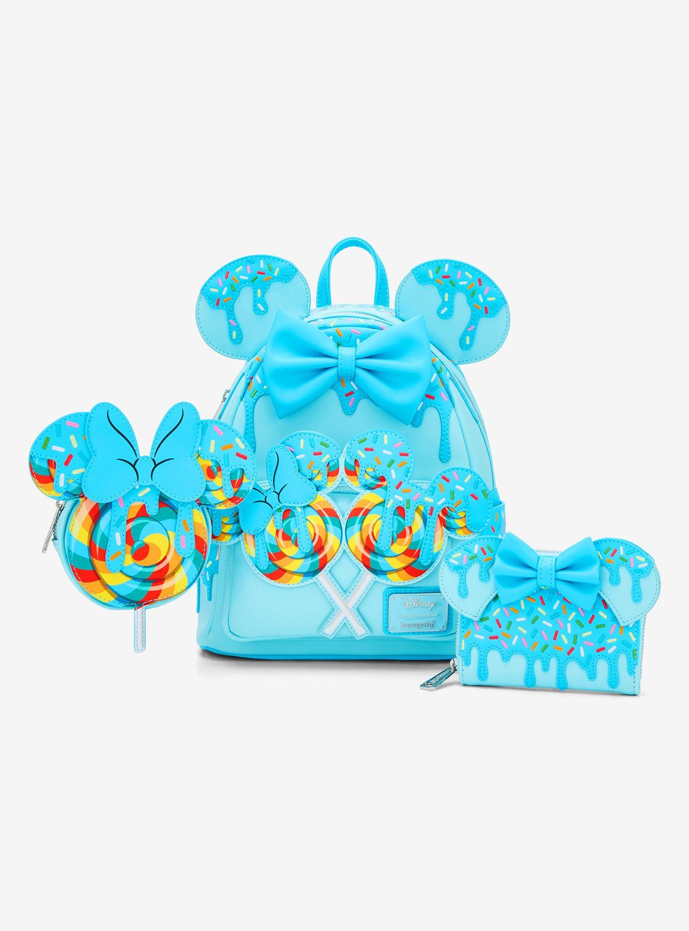 Mochila mini Minnie Mouse Lollipop azul