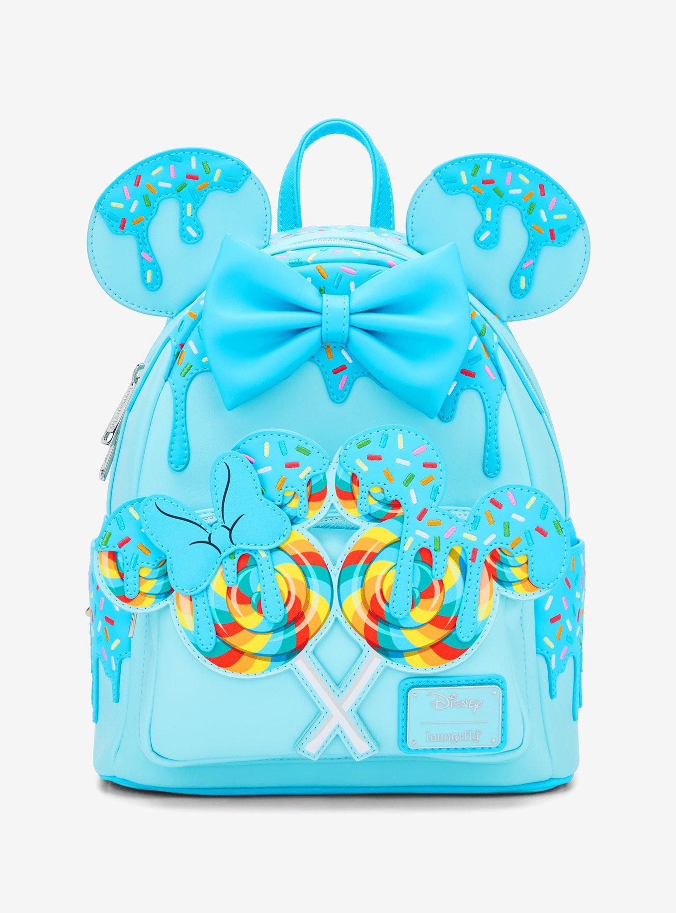 Mochila mini Minnie Mouse Lollipop azul