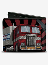 Billetera bifold de Optimus Prime - Transformers