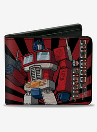 Billetera bifold de Optimus Prime - Transformers