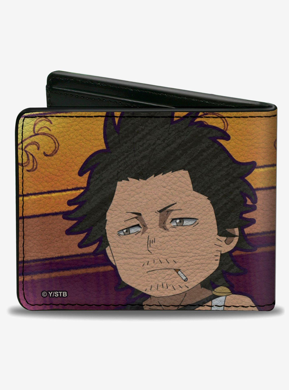 Billetera bifold Black Clover Chibi Yami y Charlotte