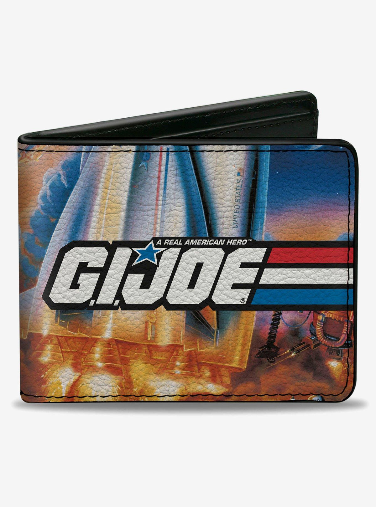 Billetera GI Joe Retro con escena del transbordador