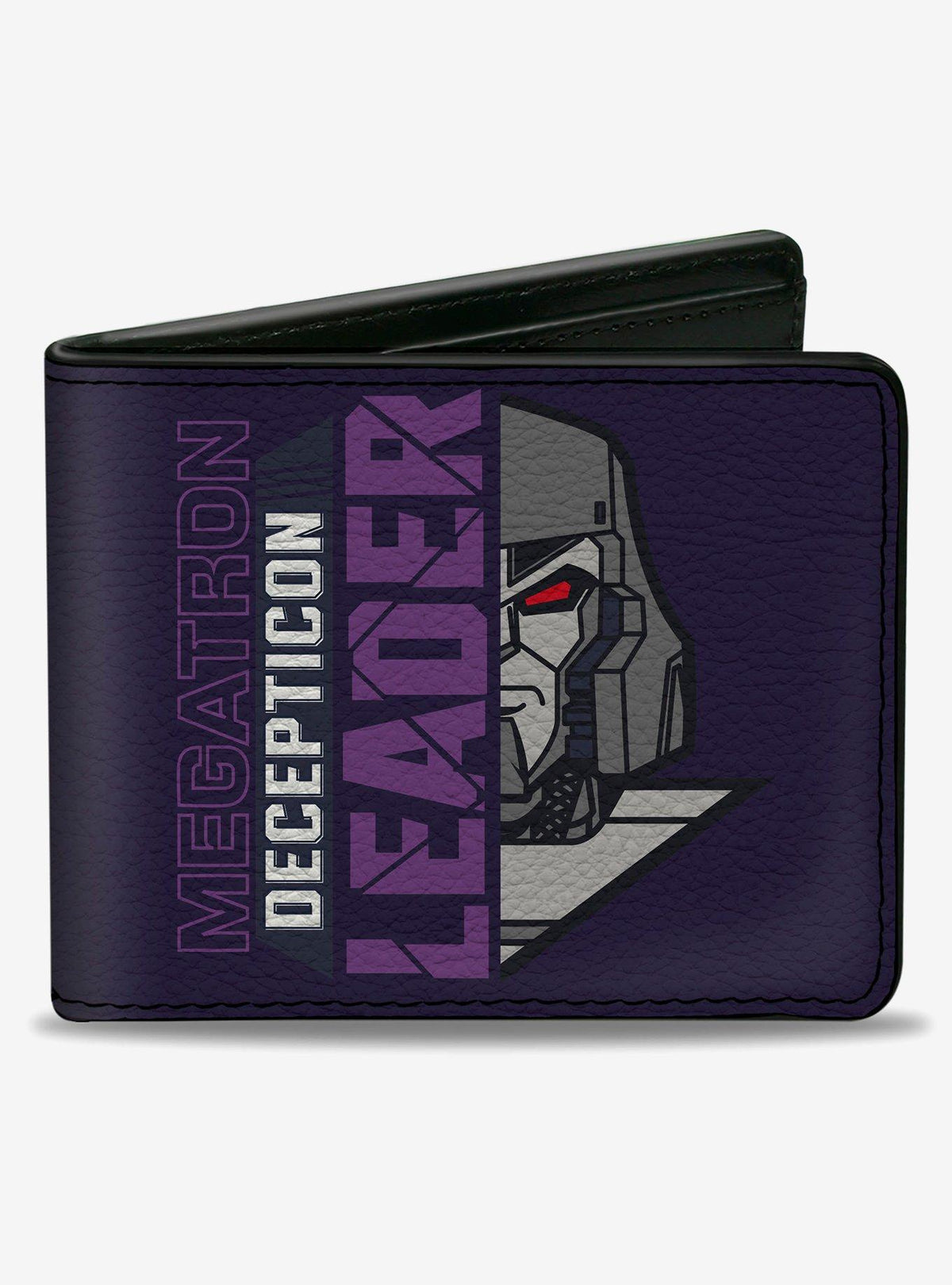 Billetera plegable morada de Megatron Decepticon