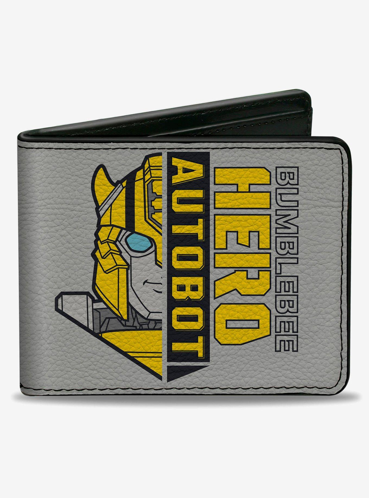 Billetera Transformers Bumblebee y auto deportivo