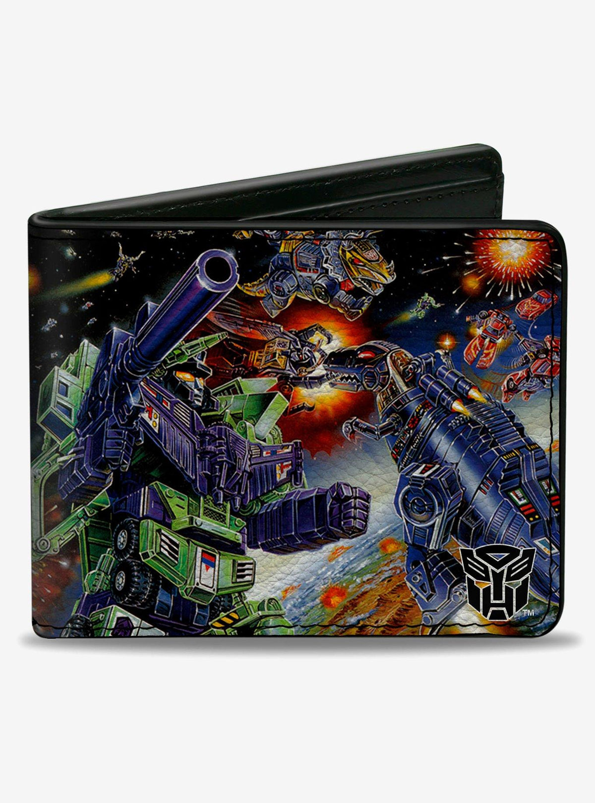 Billetera Transformers: Devastator y Dinobots