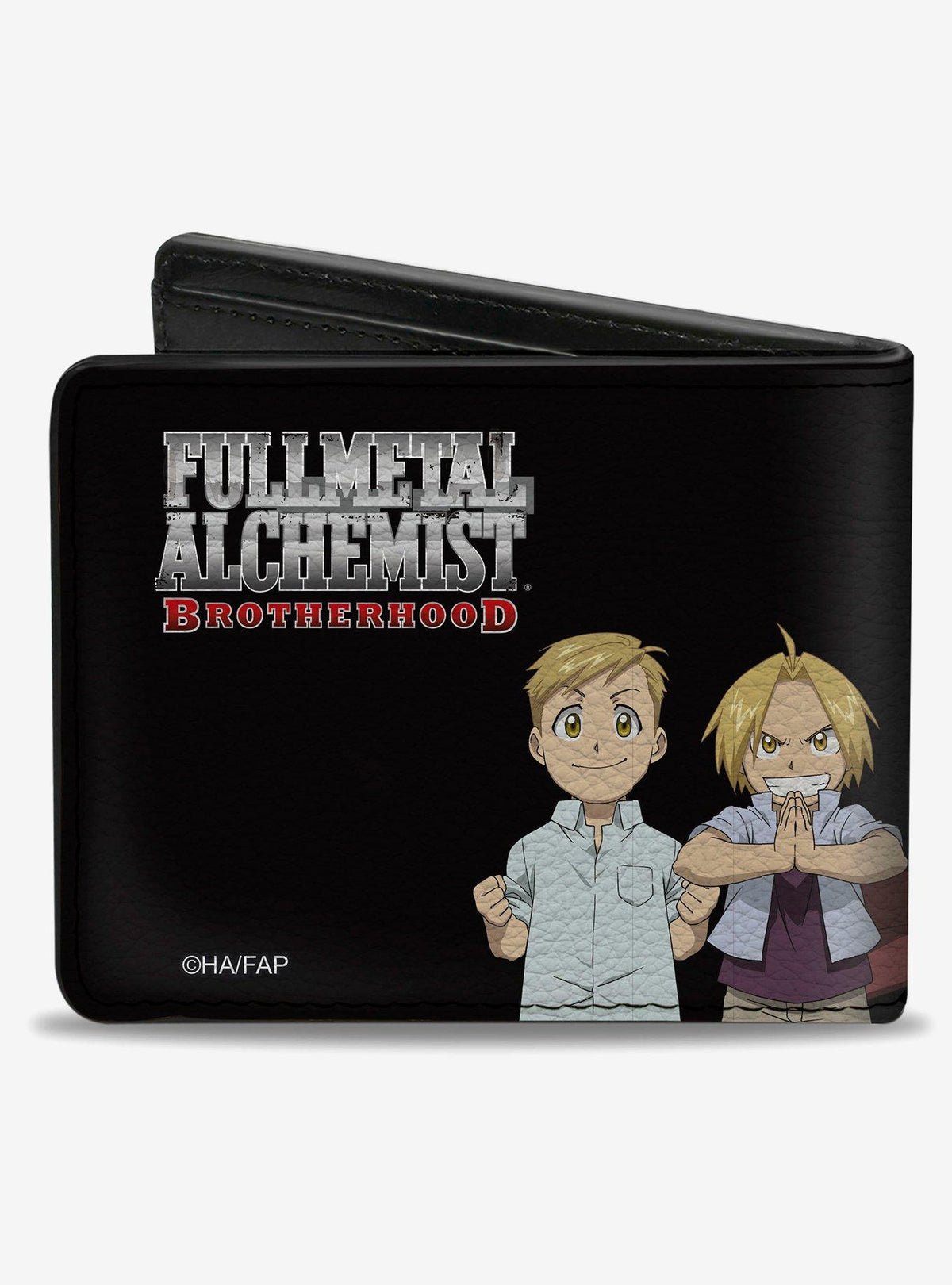 Billetera bifold Fullmetal Alchemist Brotherhood: hermanos Elric