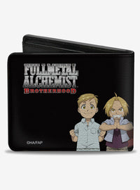 Billetera bifold Fullmetal Alchemist Brotherhood: hermanos Elric