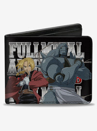 Billetera bifold Fullmetal Alchemist Brotherhood: hermanos Elric