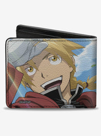 Billetera Fullmetal Alchemist Brotherhood Hermanos Elric