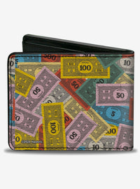 Billetera bifold Monopoly con Rich Uncle Pennybags