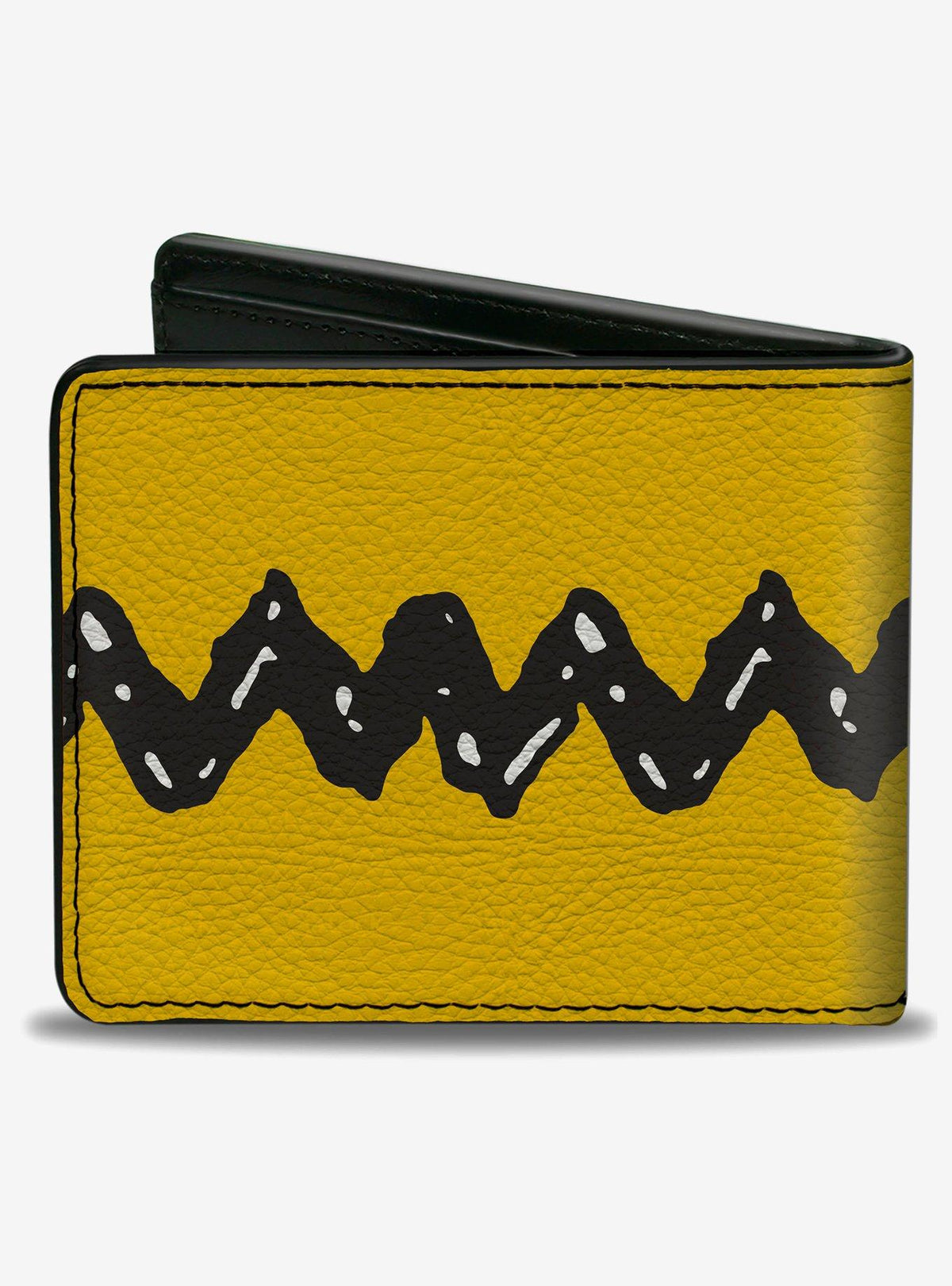 Billetera plegable de Charlie Brown con zigzag