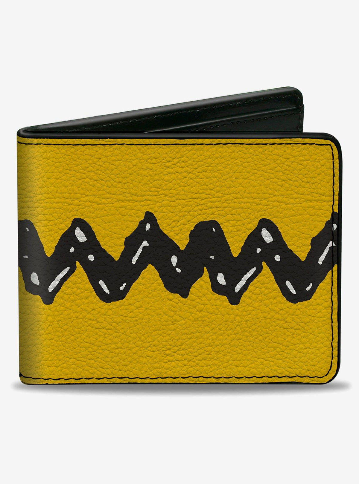 Billetera plegable de Charlie Brown con zigzag