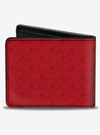 Billetera roja bifold de Snoopy