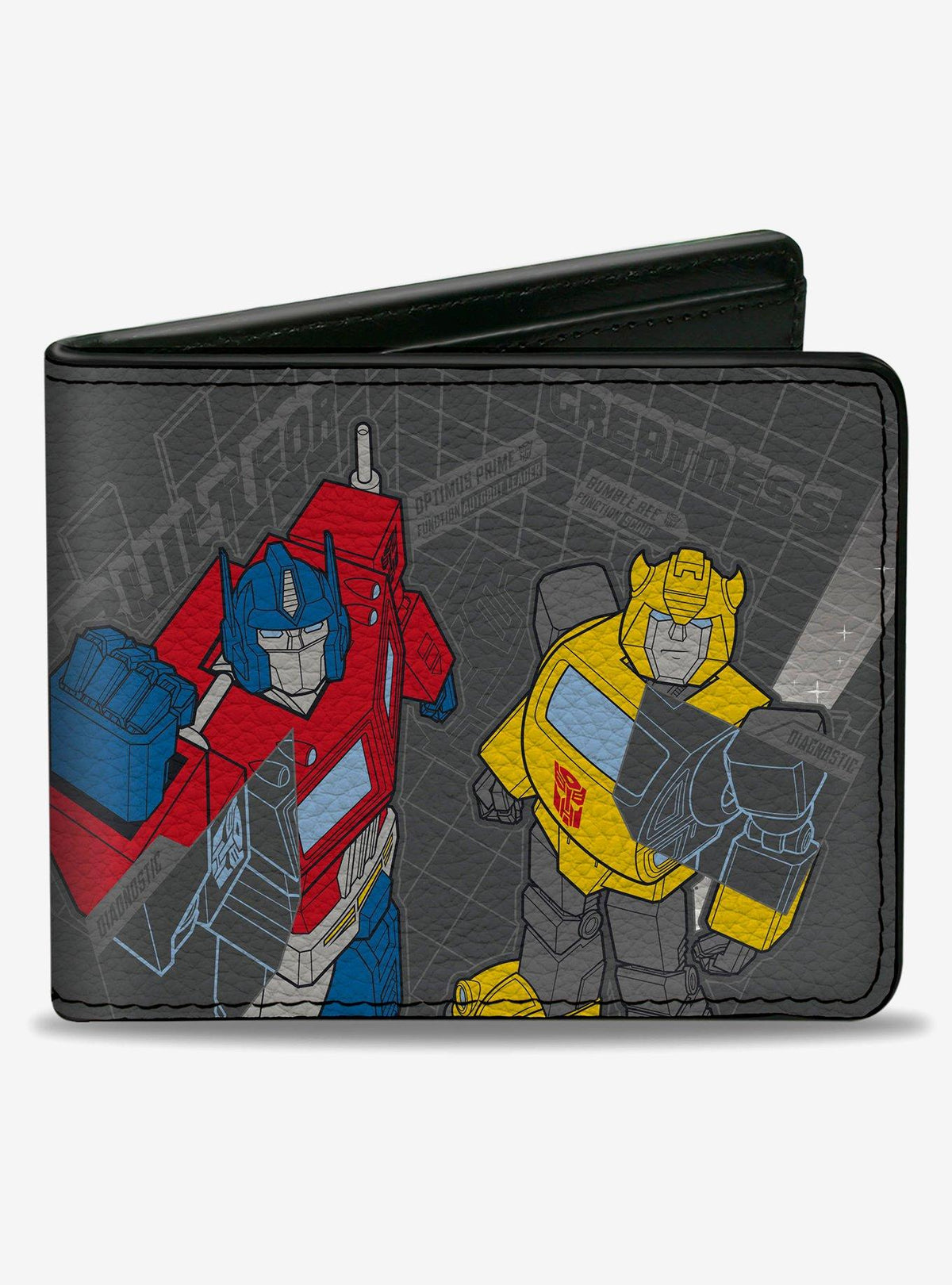 Billetera plegable Transformers: Optimus Prime y Bumblebee