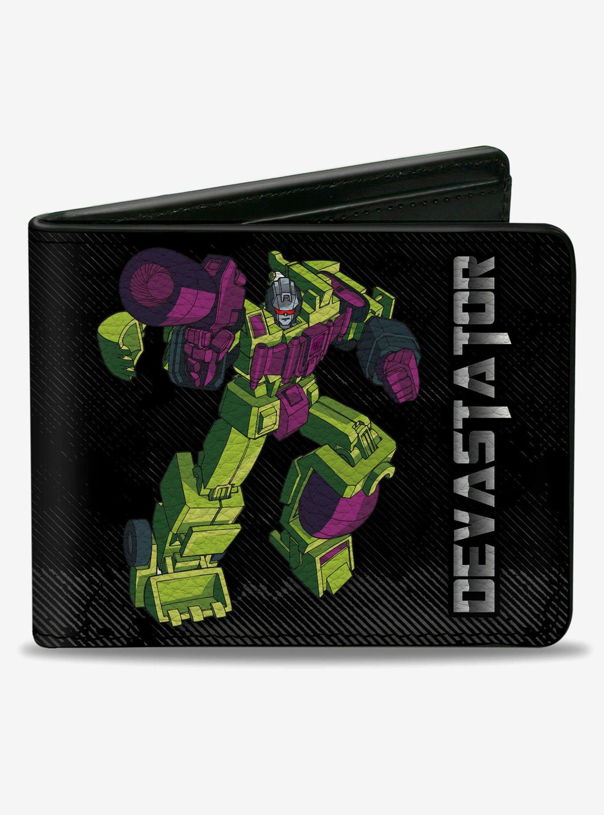 Billetera plegable negra de Devastator, Transformers