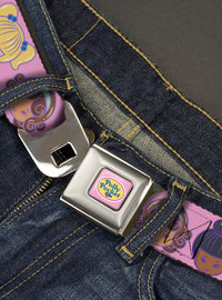 Cinturón Polly Pocket con hebilla tipo cinturón de seguridad