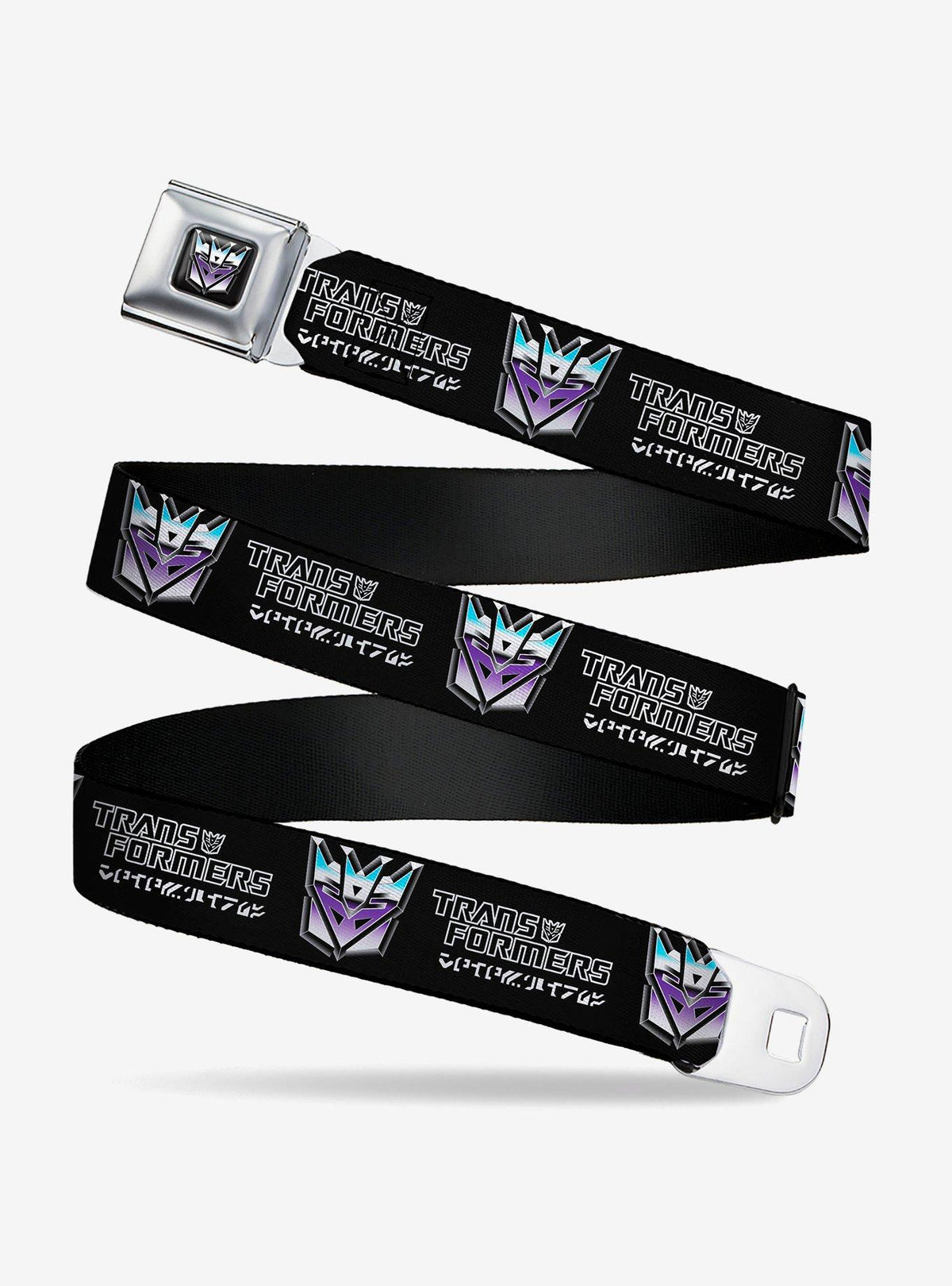 Cinturón Transformers Decepticons con hebilla tipo cinturón