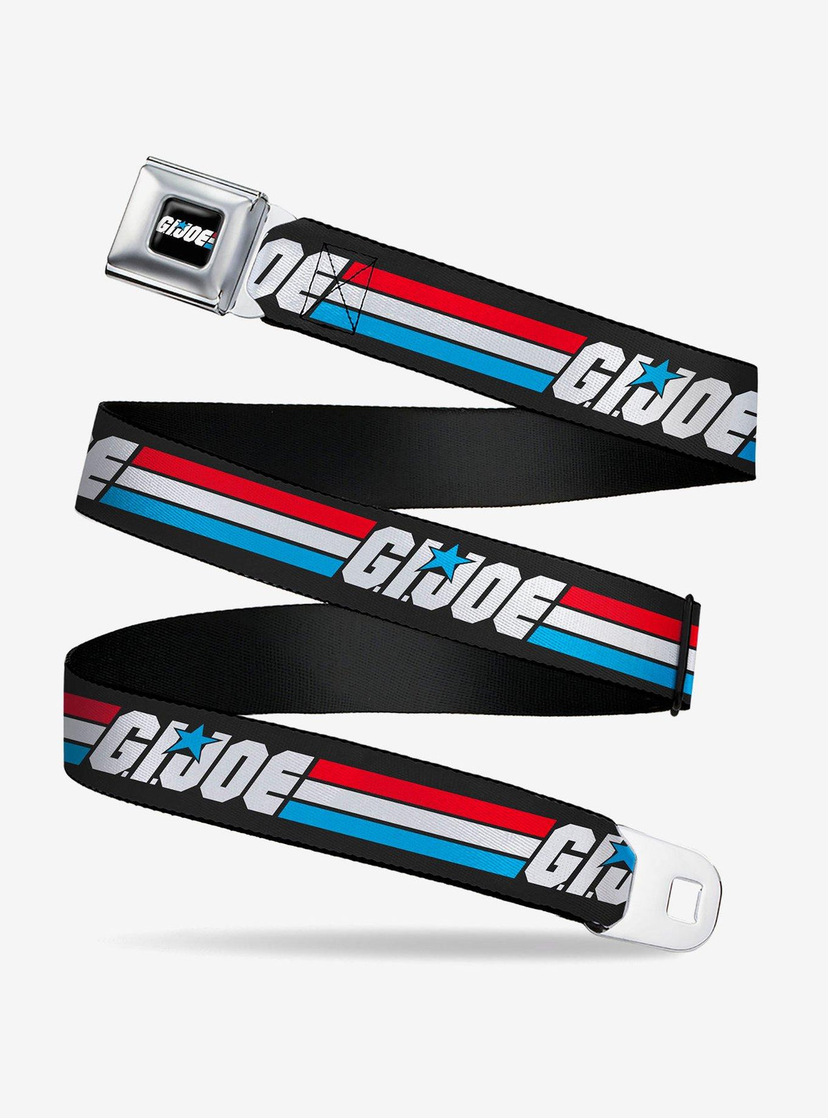 Cinturón con logo a franjas de GI Joe