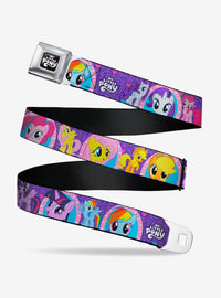 Cinturón My Little Pony con hebilla tipo cinturón de seguridad