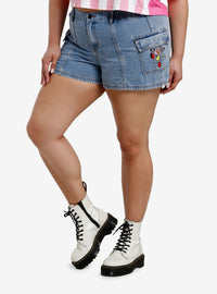 Shorts cargo de mezclilla Dora the Explorer Plus Size