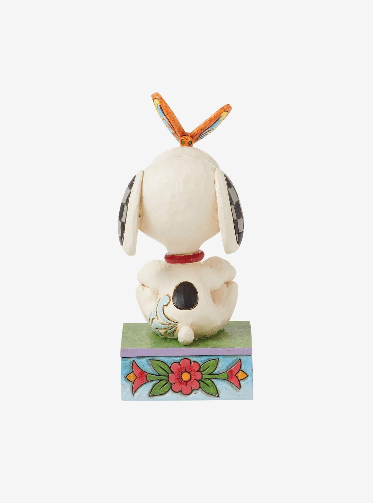 Figura Snoopy con mariposa en la nariz - Peanuts