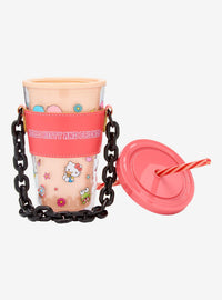 Vaso Sanrio Hello Kitty and Friends con funda de viaje