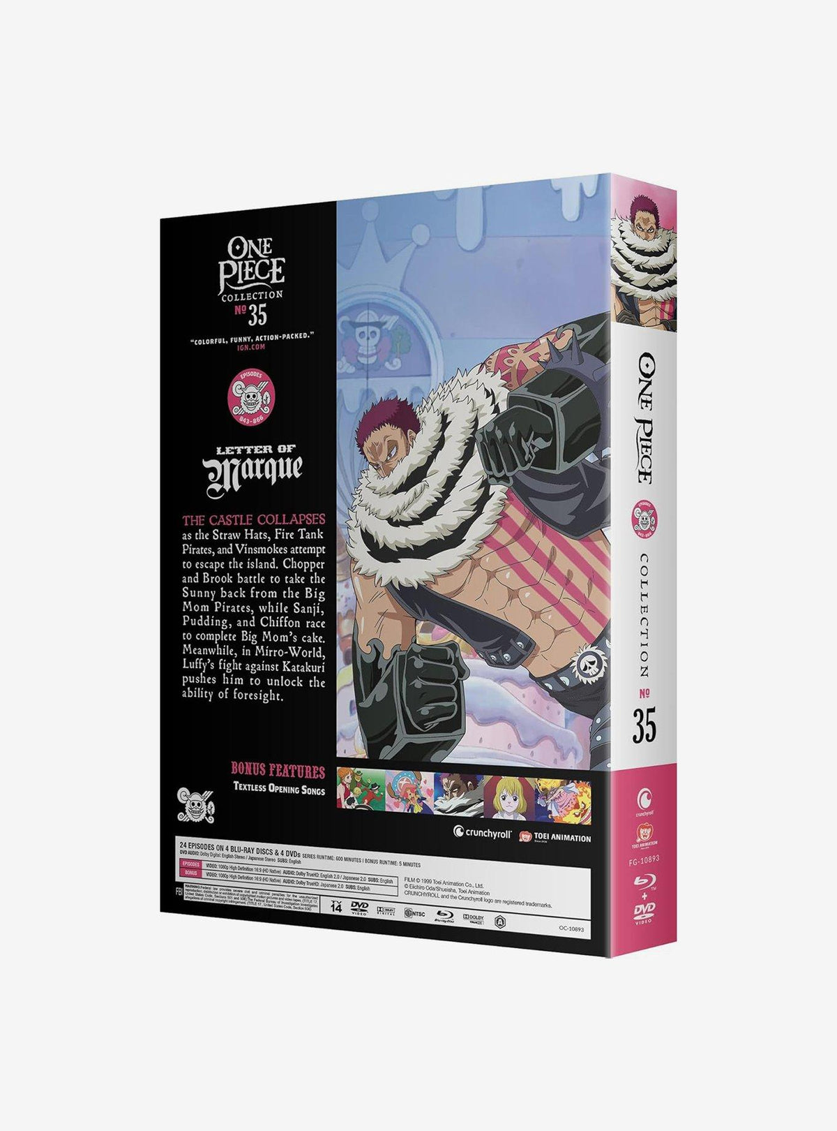 One Piece: Colección 35 en Blu-ray