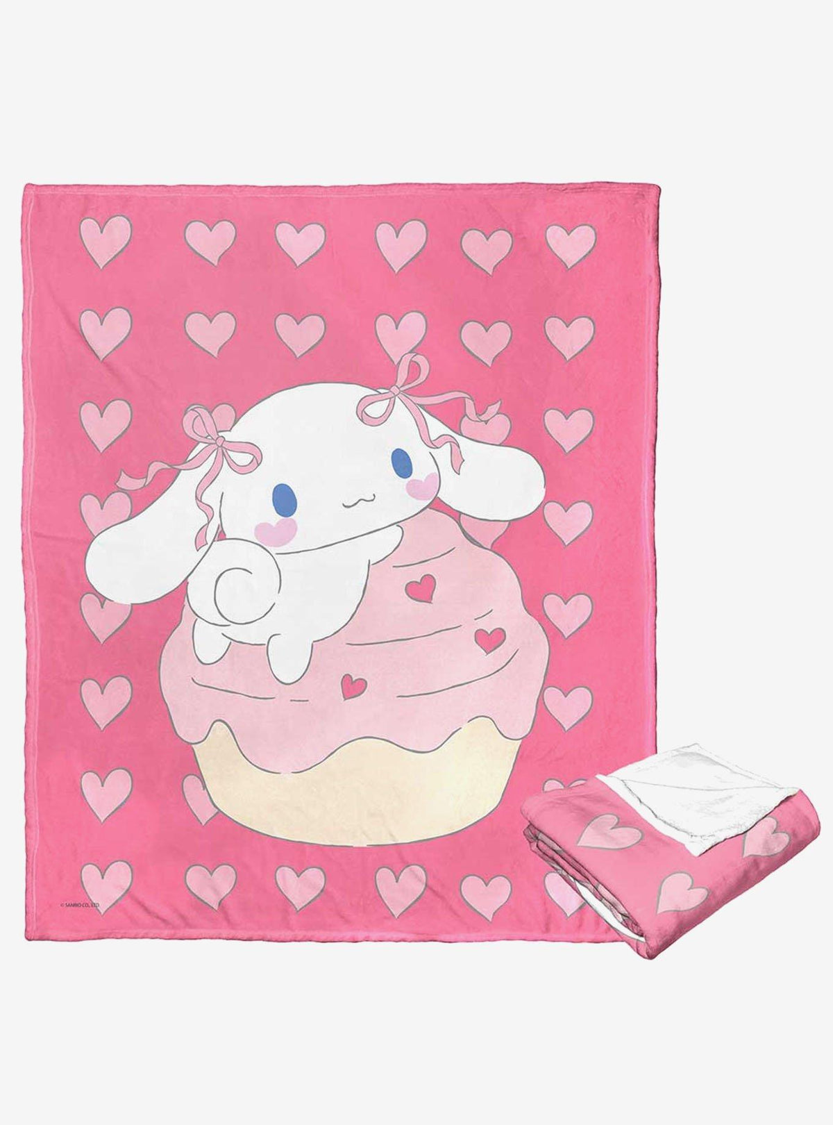 Manta de tacto sedoso Cinnamoroll Cupcake Climb