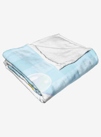 Manta Cinnamoroll Daisy Blues de tacto sedoso