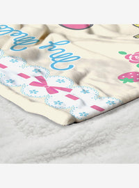 Manta Sherpa de tacto sedoso My Melody: Dulces de Primavera