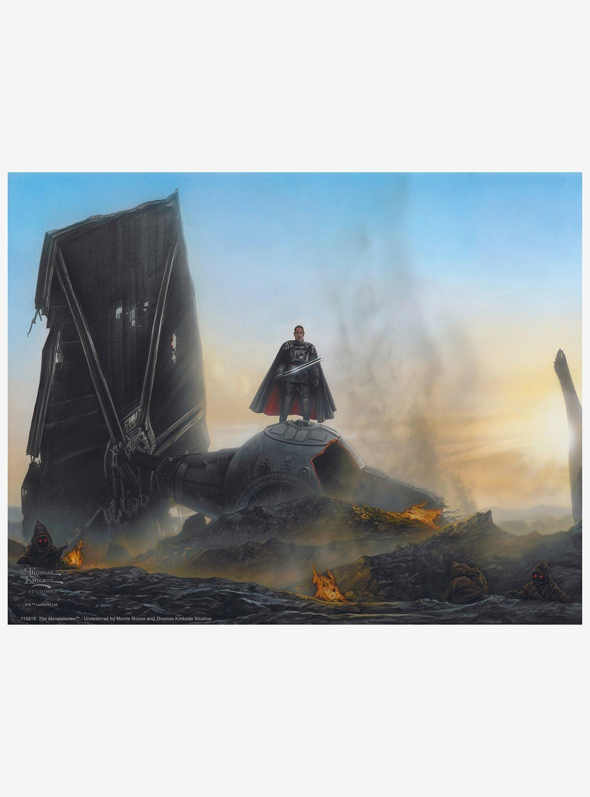 Lámina Star Wars: The Mandalorian – Undeterred