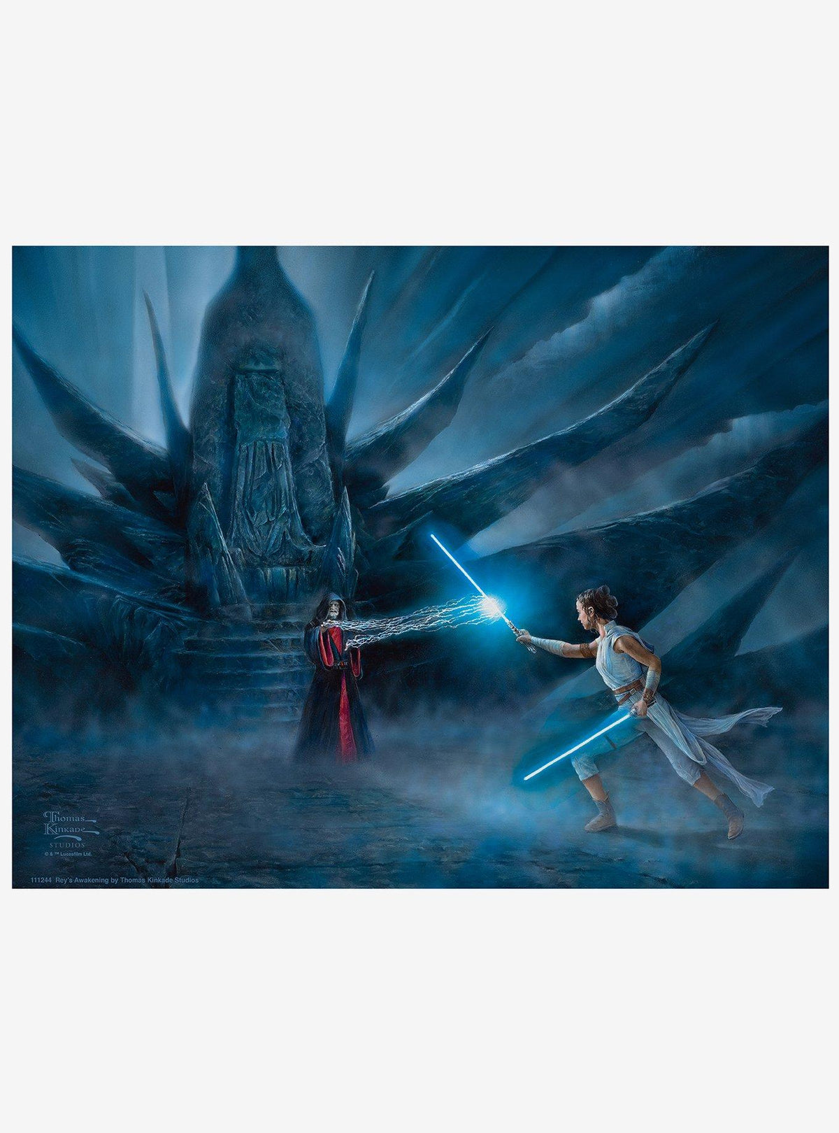 Lámina artística Star Wars: El despertar de Rey