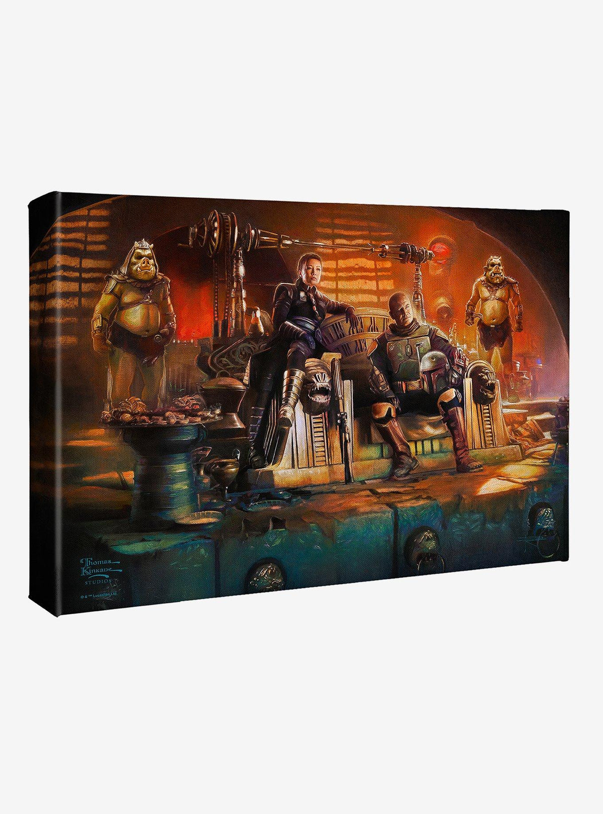 Cuadro en tela Star Wars: The Book of Boba Fett