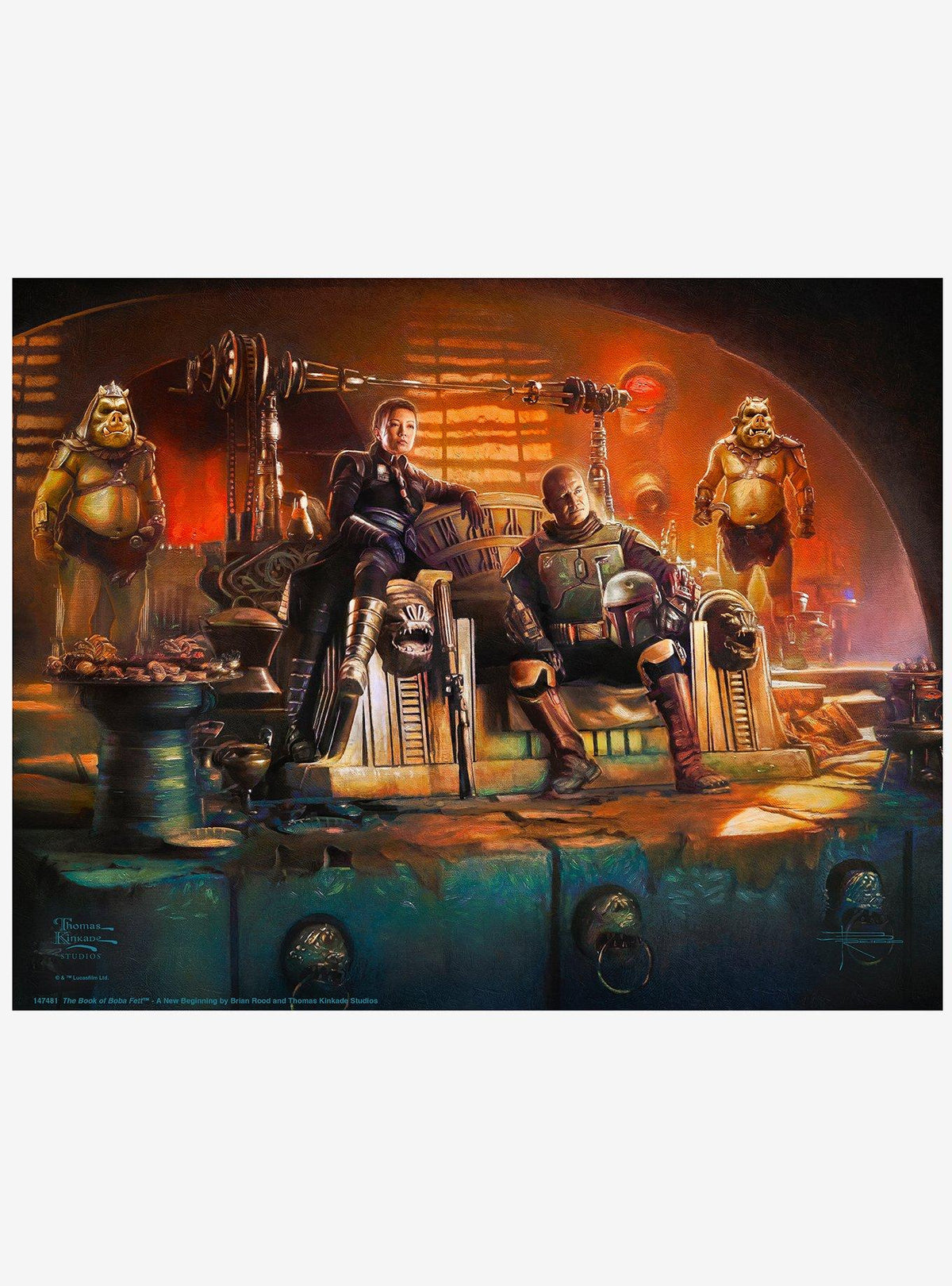 Star Wars: The Book of Boba Fett - Cuadro Un nuevo comienzo