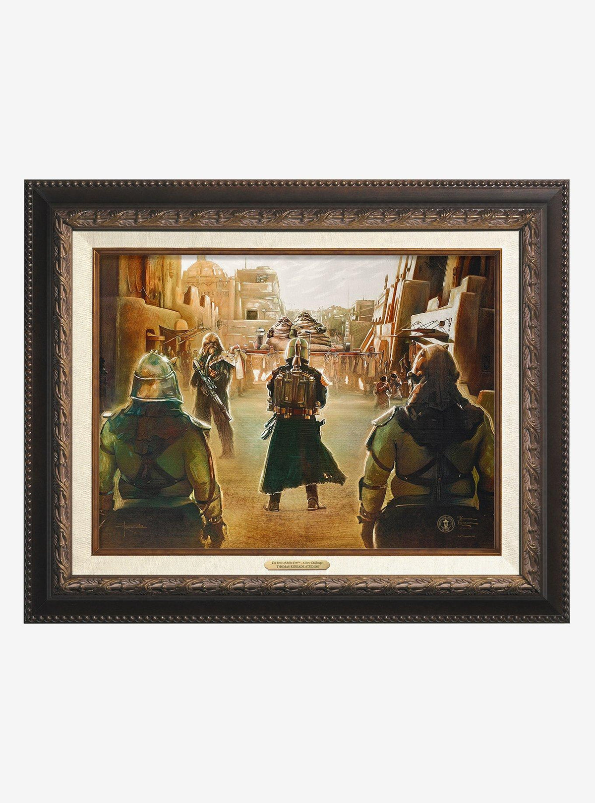 Star Wars: The Book of Boba Fett - A New Challenge en lienzo