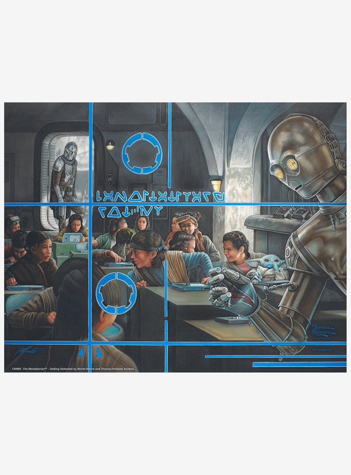 Lámina Star Wars: The Mandalorian en clases