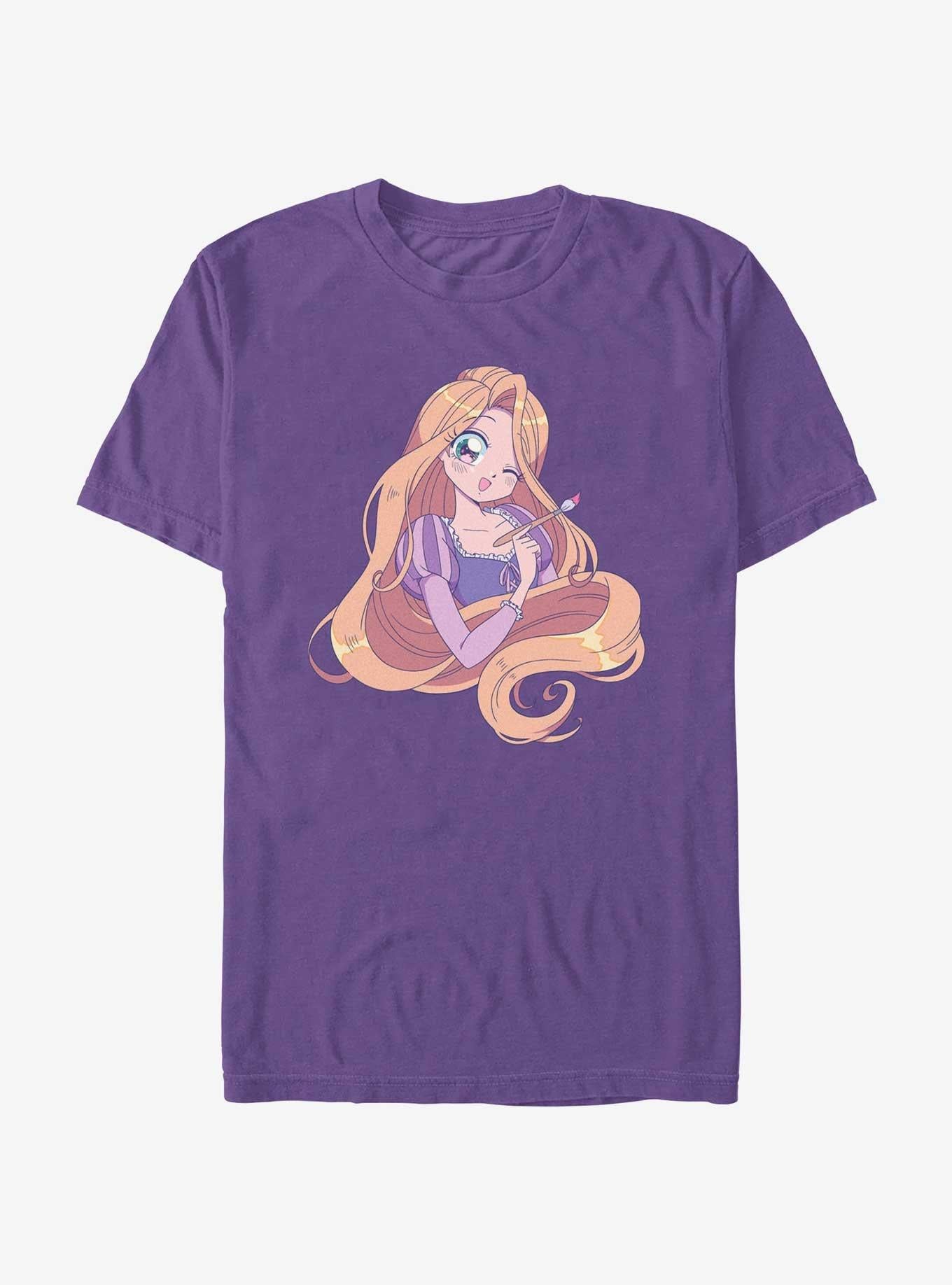 Polera Disney Tangled Rapunzel estilo manga