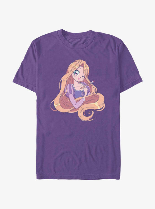 Polera Disney Tangled Rapunzel estilo manga