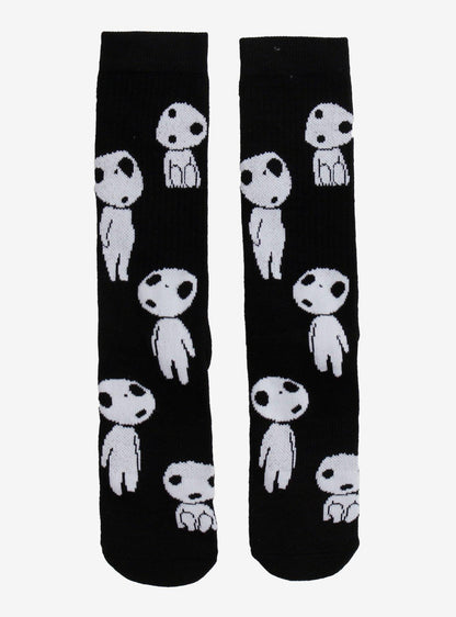 Calcetines estampados Kodama de Princess Mononoke