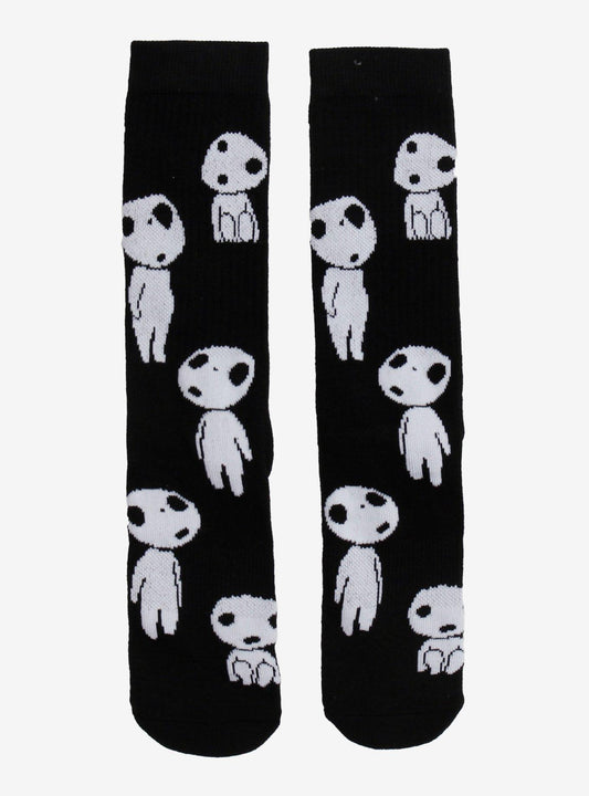 Calcetines estampados Kodama de Princess Mononoke